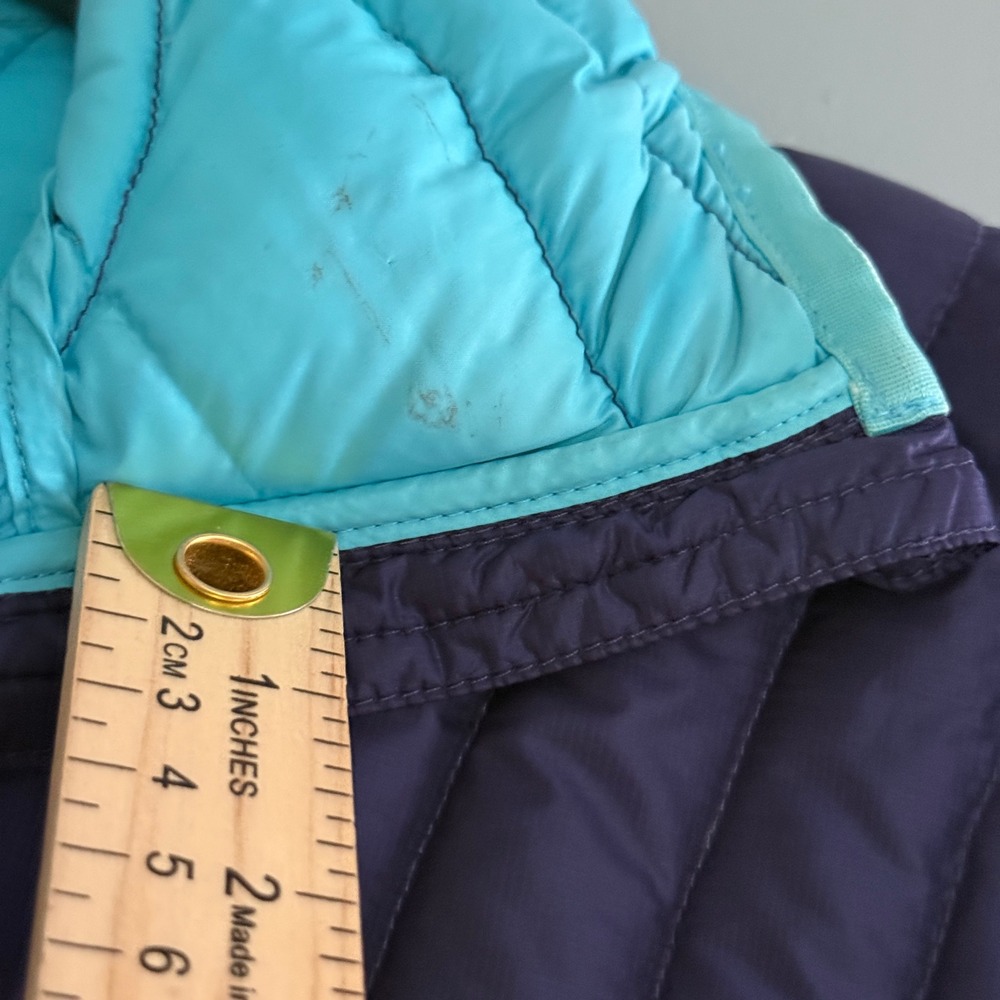 Eddie Bauer First Ascent Womens Large Purple Puffer Hooded Down Jacket 33225108 - Picture 7 of 12